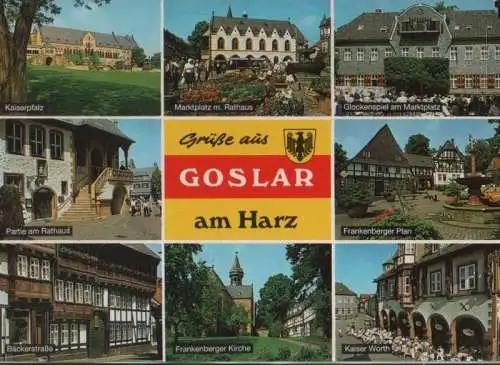 Goslar - u.a. Frankenberger Kirche - 1992