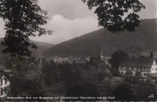 Bodenwerder - Blick vom Berggarten