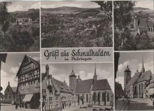 Schmalkalden - mit 6 Bildern - ca. 1965