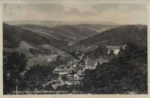 Stolberg - Blick vom Georgenberg - ca. 1940