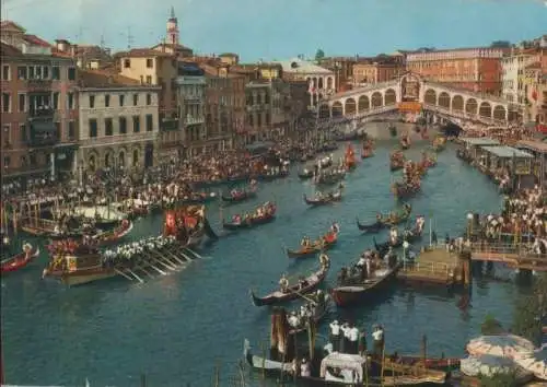 Italien - Italien - Venedig - Canal Grande - 1968