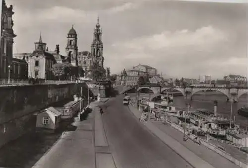 Dresden - Terrassenufer - 1965