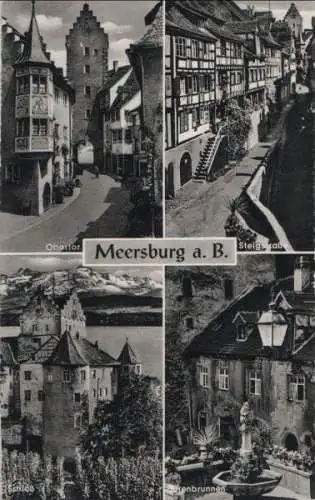 Meersburg - u.a. Steigstraße - 1958