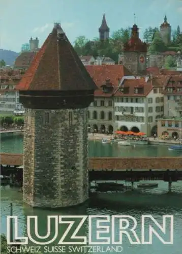 Schweiz - Schweiz - Luzern - mit Kapellbrücke - ca. 1980