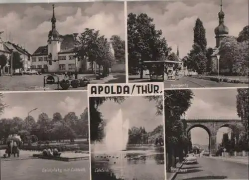 Apolda - u.a. Rathaus - 1972