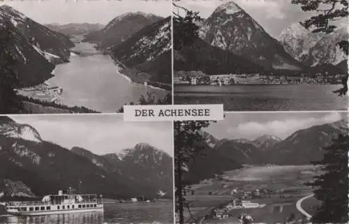 Österreich - Österreich - Achensee - 4 Teilbilder - ca. 1960