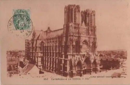 Frankreich - Frankreich - Reims - Cathedrale - 1927