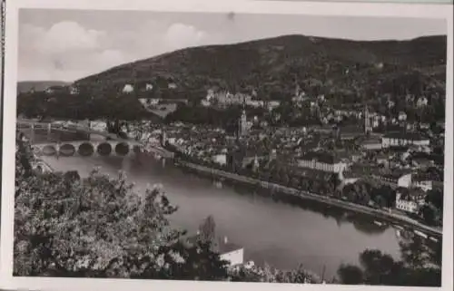 Heidelberg - Blick vom Philosophenweg - 1953