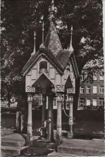 Friedrichstadt - Alte Pumpe am Markt - ca. 1960