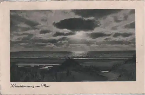 Abendstimmung am Meer - 1957