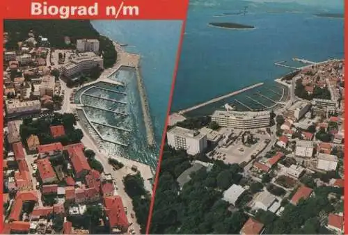 Kroatien - Tschechien - Biograd na Moru - 2 Teilbilder - 1990