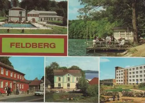 Feldberg, Feldberger Seenlandschaft - u.a. Luzinhalle - 1986