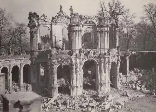 Dresden - nach Zerstörung