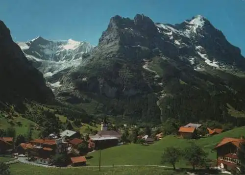 Schweiz - Schweiz - Grindelwald - Fiescherhörner, Eiger - ca. 1980