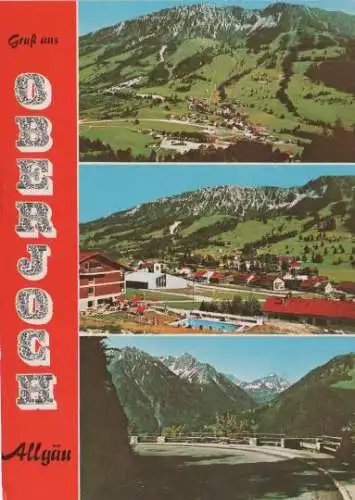 Hindelang - Gruß aus Oberjoch / Allgäu - 1979