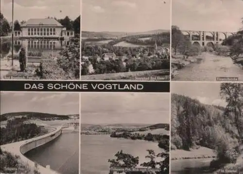 Vogtland - u.a. im Elstertal - 1975