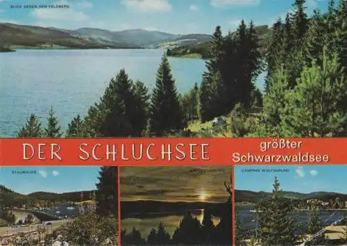 Schluchsee - mit Camping Wolfsgrund - 1976