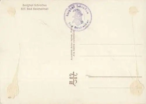 Bad Reichenhall - Schroffen