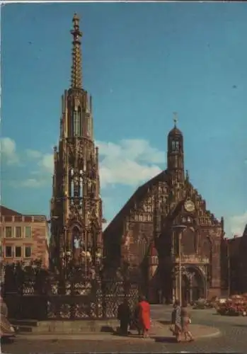 Nürnberg - Schöner Brunnen - 1969