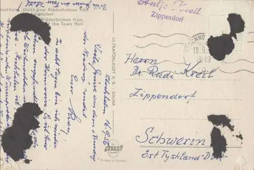 Schweden - Stockholm - Schweden - Riddarholmen