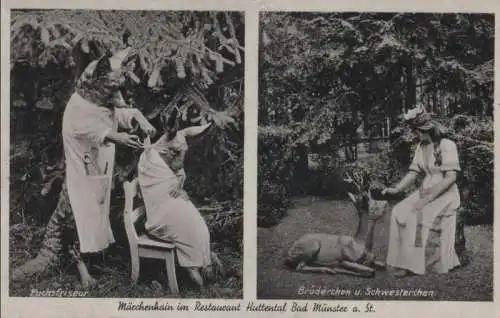 Bad Münster am Stein-Ebernburg - Märchenhain im Restaurant Huttental - ca. 1940