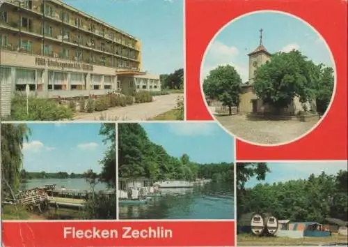 Rheinsberg-Zechlin - u.a. Am Schwarzen See - 1985