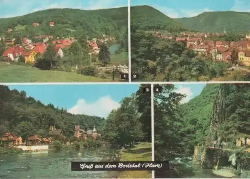 Bodetal - u.a. im Tal - 1973