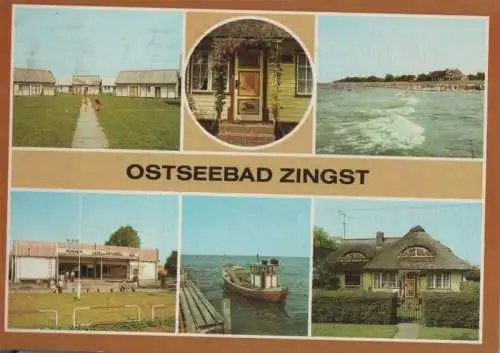 Zingst - u.a. Kaufhalle - 1987