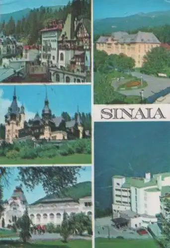 Rumänien - Rumänien - Sinaia - 5 Teilbilder - 1977