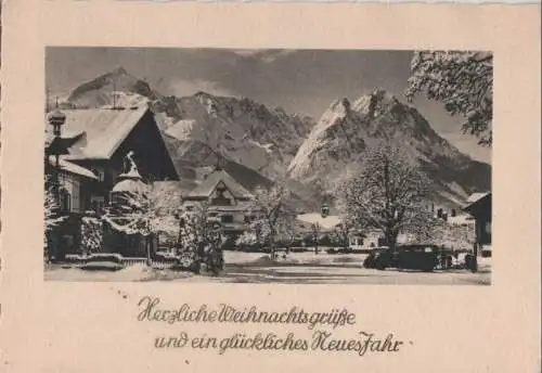 Herzliche Weihnachtsgrüße Winter im Gebirge