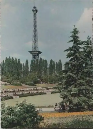 Berlin-Westend, Funkturm - mit Sommergarten - ca. 1970