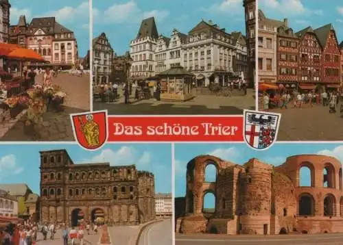 Trier - 5 Teilbilder - ca. 1980