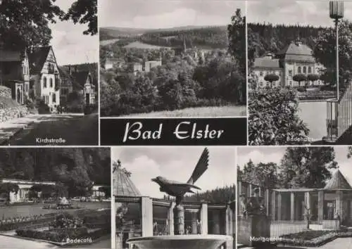 Bad Elster - 6 Teilbilder - 1976