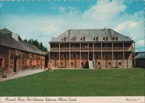 Kanada - Kanada - Edmonton - Fort, Rowand House - 1979