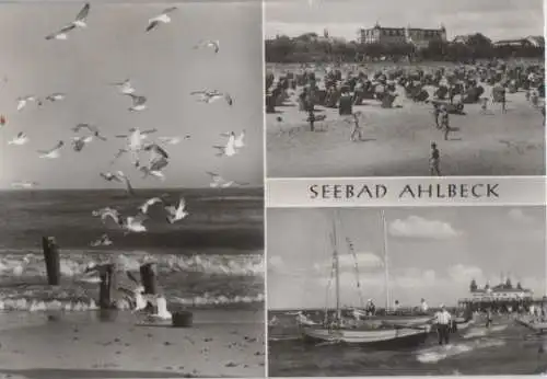 Ahlbeck - Blick von Seebrücke - 1972