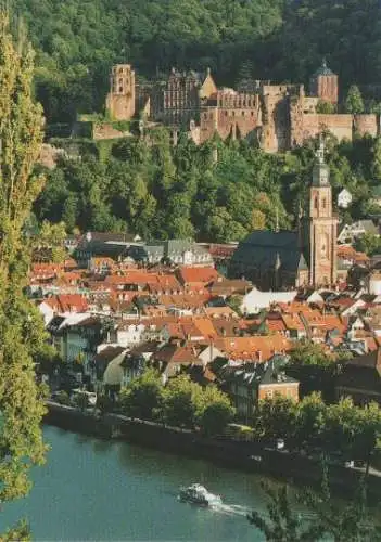 Heidelberg - Schloss und Altstadt - ca. 1995