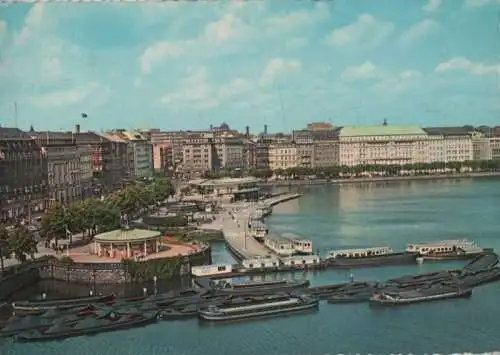 Hamburg - Jungfernstieg - 1965