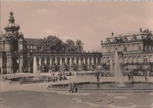 Dresden - Zwinger, Kranentor - 1960