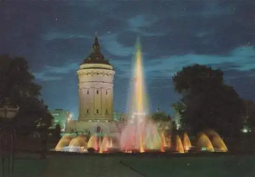 Mannheim - Wasserturm - ca. 1975