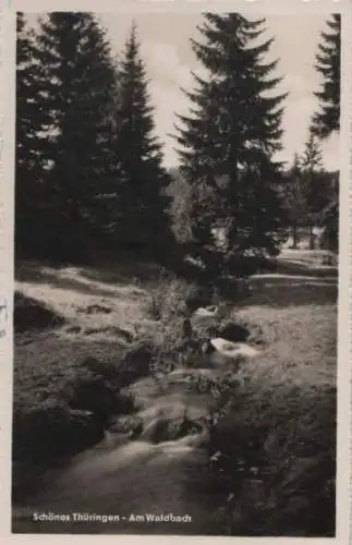 Thüringen - Am Waldbach - 1960