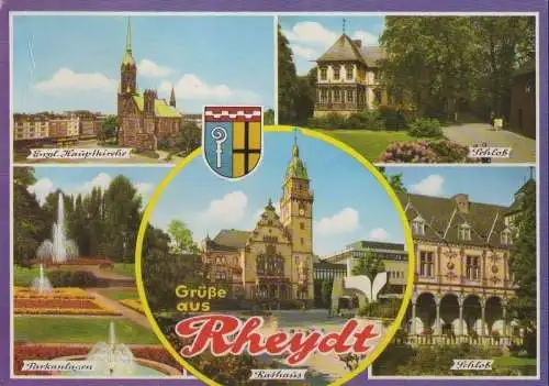 Rheydt (OT von Mönchengladbach) - u.a. Rathaus - 1981