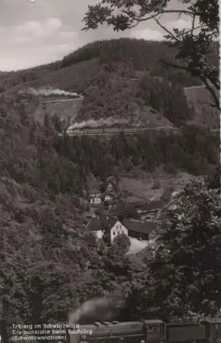 Triberg - Dreibahnlinie beim Bachjörg - ca. 1960