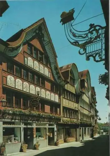 Schweiz - Schweiz - Appenzell - Hauptgasse - 1981