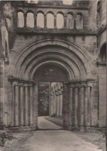 Paulinzella (OT von Königsee-Rottenbach) - Romanisches Portal - 1971