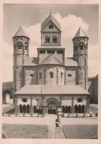 Maria Laach (Glees) - Basilika, Frontansicht - ca. 1960