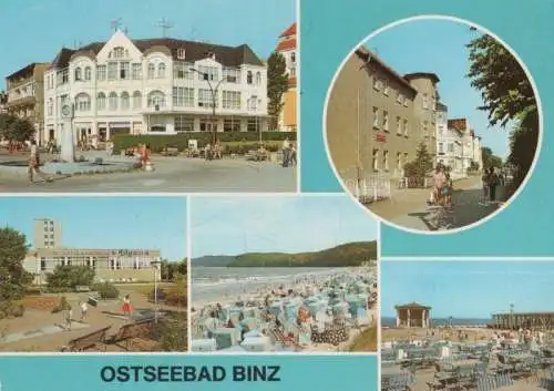 Binz - u.a. Strand - 1988