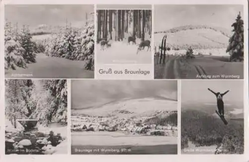 Gruß aus Braunlage - ca. 1955