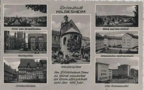 Hildesheim - Wohnbauten Andreasstraße - ca. 1955