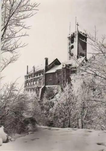 Eisenach - Wartburg im Winter - 1988