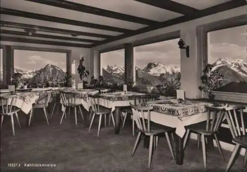 Ofterschwang - Kahlrückenalpe, Wiesenbaude - ca. 1965